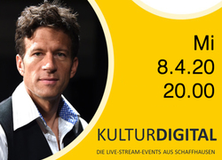 KULTURDIGITAL | eine Initiative des Kulturraum.sh - Ralf Schlatter erzählt: Live-Stream aus dem Haberhaus