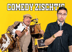 Comedy Zischtig - «Humor ist die bessere Hälfte des Lebens»